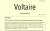 Voltaire, actualité internationale, n°84
