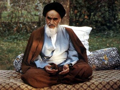 L’ayatollah Rouhollah Khomeini (1902-1989). 