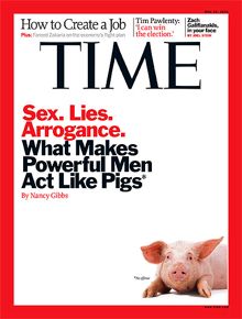 Couverture de Time Magazine mis en diffusion le 19 mai 2011.