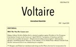 Voltaire, International Newsletter N°81