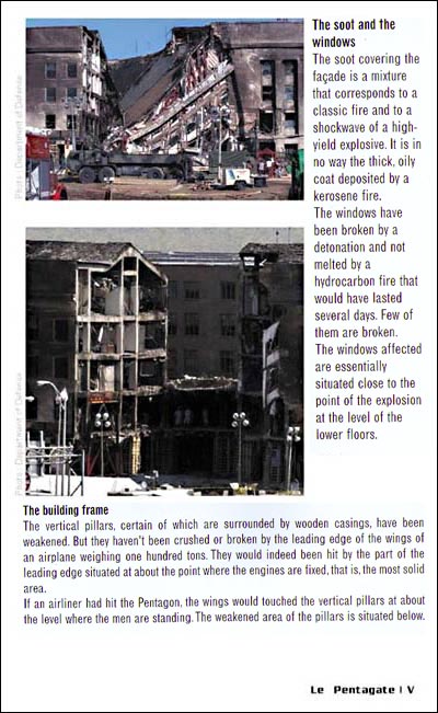 comparison of damage to facade - photos
