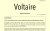Voltaire, attualità internazionale, n° 87