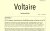 Voltaire, Internationaal Nieuws, nr. 87
