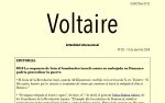 Voltaire, Actualidad Internacional, #82