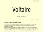 Voltaire, attualità internazionale, n°25