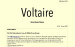 Voltaire, internationaal nieuws #42