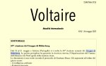 Voltaire, attualità internazionale - N°42