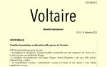 Voltaire, attualità internazionale n° 53
