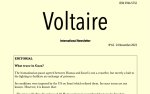 Voltaire, International Newsletter N°63