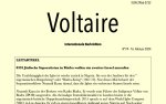Voltaire internationale Nachrichten n°74