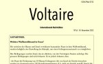 Voltaire internationale Nachrichten n°63