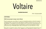 Voltaire, Actualidad Internacional, #78