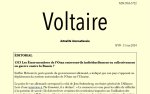 Voltaire, actualité internationale, n°89