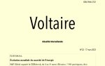 Voltaire, actualité internationale, n°32