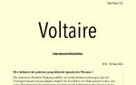 Voltaire, internationale Nachrichten - N°31