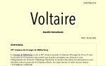 Voltaire, actualité internationale n°42