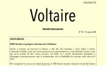 Voltaire, attualità internazionale, n° 78