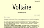 Voltaire, International Newsletter, n°43
