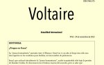 Voltaire, Actualidad Internacional, #63