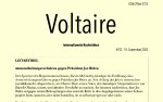 Voltaire, internationale Nachrichten - N°52