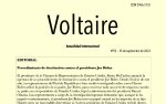 Voltaire, Actualidad Internacional - N°52