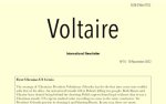 "Voltaire, International Newsletter" n°15
