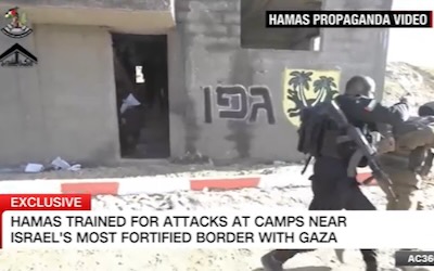 O Hamas treina há um ano e meio sob o olhar dos israelenses