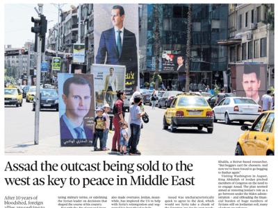 The rise of Russia: Assad Syria New York Times
