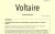 Voltaire, International Newsletter N°89